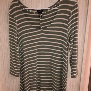 Rue 21 striped T-shirt Dress